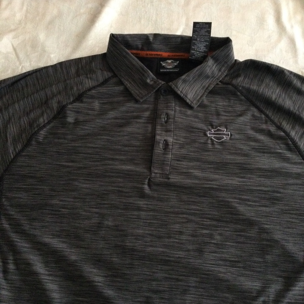 Harley Davidson Men’s Golf Shirt XL Excellent Condition
